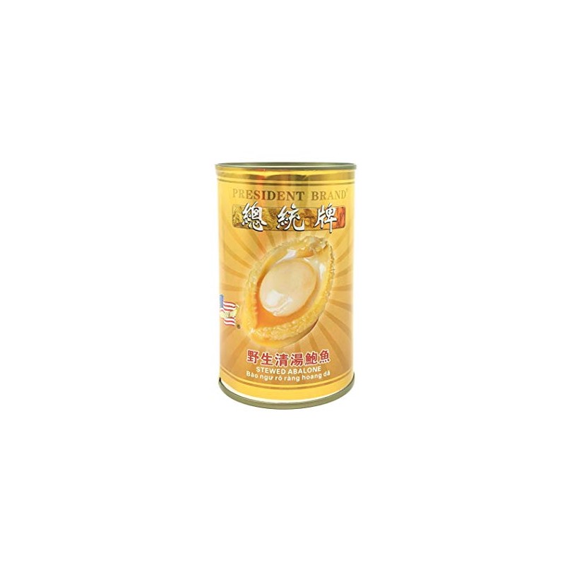 Wild Stewed Abalone Canned Instant Abalone 18 pcs 野生野生即食清汤鲍鱼罐头18头