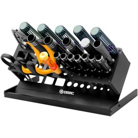 OGRC Screwdriver Storage Rack RC Repair Tool Shelf Screwdriver Organizer Holder Desktop Hand Tool Stand for Hex Cross Screw Driver Tool Kit