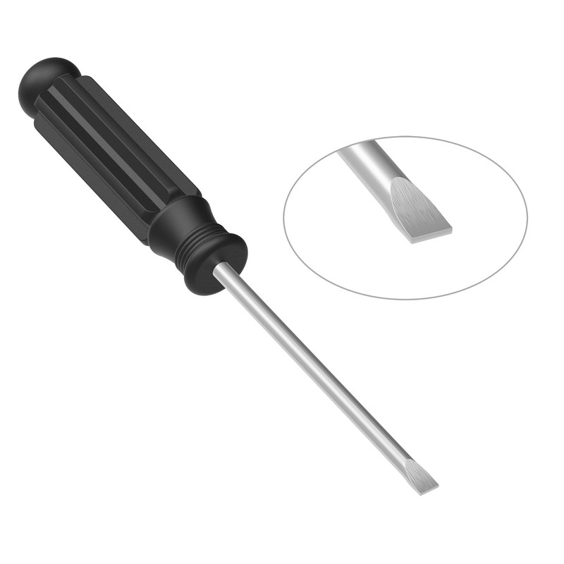 FOCMKEAS 2PCS Mini Slotted Screwdriver, 2.5mm Flat Head for Watch