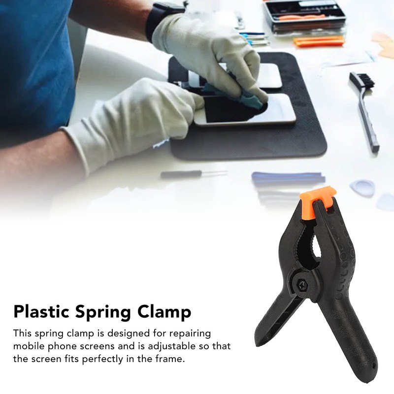 10Pcs Spring Clamp Plastic Clip Fixture Repair Fastening Tool Set