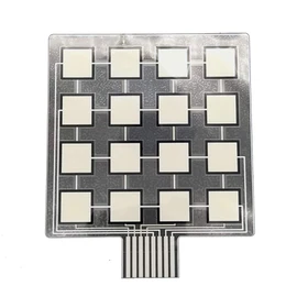 Taidacent Custom Piezoresistive Film Pressure Sensor Flexible Gradient Sensor Switch Distributed Nano Pressure Sensor Analog Pressure Transducer Switch (M0404M 10KG Male Terminal)