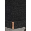 Indicode Men's Andy Cardigan, Chunky Knit Pullover with Stand-Up Collar