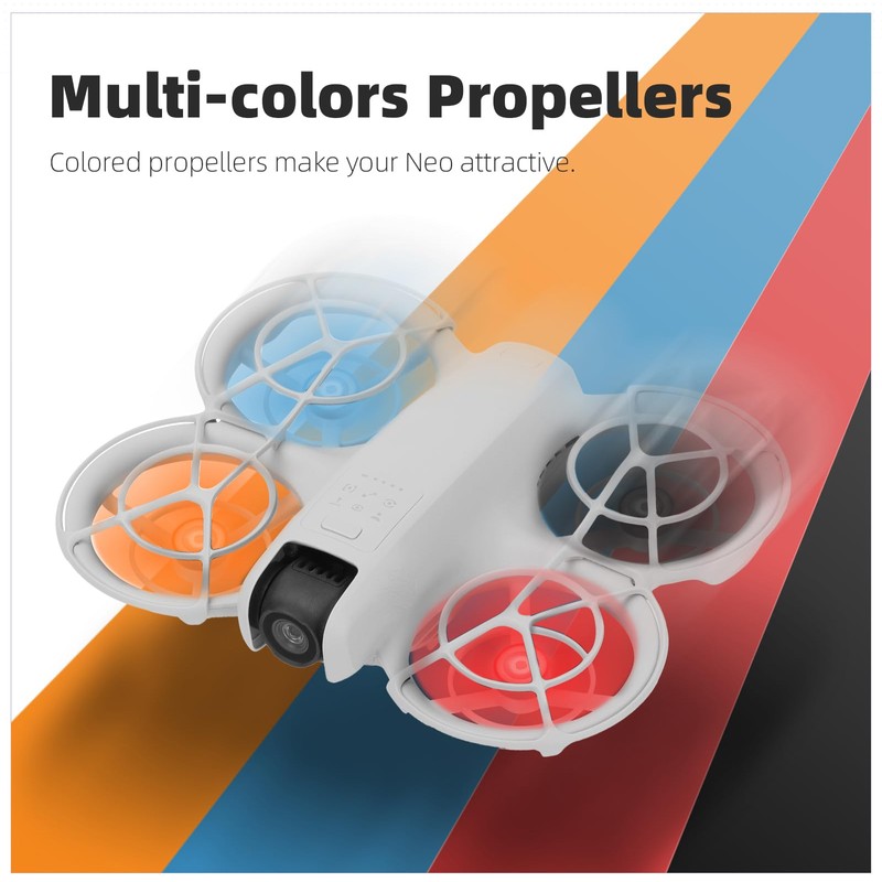 CERFFOOL Replacement Propeller for DJI NEO Lightweight Safe Multicoloured Available