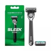 Slick Edge 슬릭 엣지 면도기 면도핸들 1 + 면도날 2입