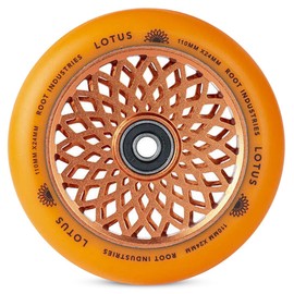Centrano Centrano Root Unisex - Adult Lotus Stunt Scooter Wheels, Radiant Orange, 110 Root Root Unisex - Adult Lotus Stunt Scooter Wheels, Radiant Orange, 110