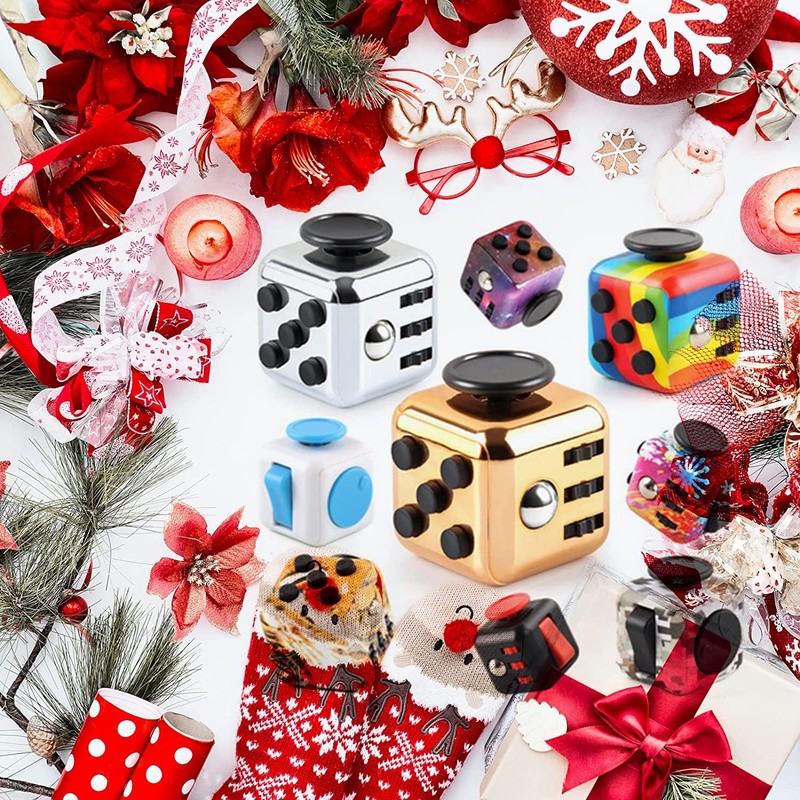Fidget Cube 6 Sides Fidget Cube Brain Killing Time Button