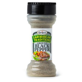 Grace Caribbean Traditions Black Pepper - Ground Black Jamaican Cooking Pepper