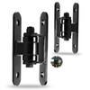 2 Pack Heavy Duty Outdoor Gate Hinges with Sealed Bearings,