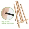 CONDA 8 Pack 16" Tabletop Display Easel, Portable A-Frame Tripod
