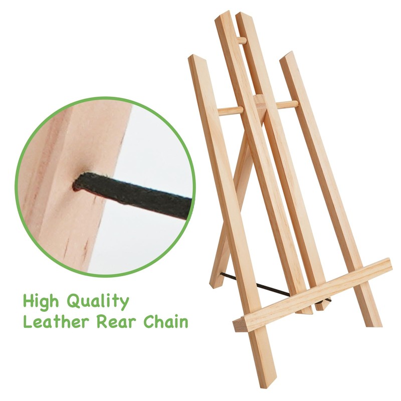 CONDA 8 Pack 16" Tabletop Display Easel, Portable A-Frame Tripod