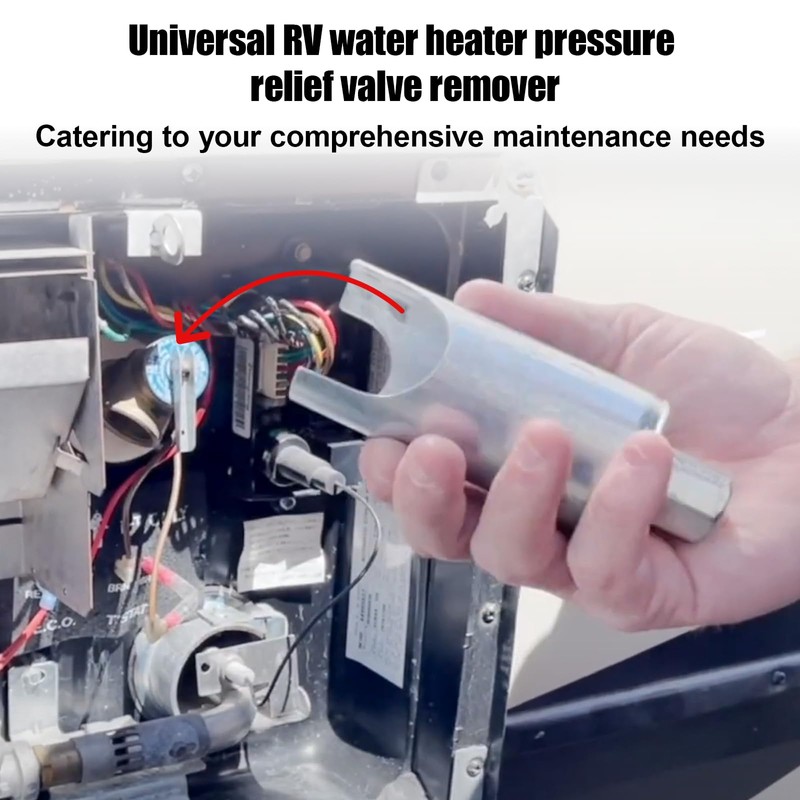 LRWZOV RV Temperature Pressure Valve Remover, Universal Water Heaters Pressure