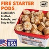 Superior Trading Fire Starter Pods in Plastic Bucket - Fire
