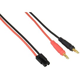 Square Charging Jack & Tamiya Male Black konekuta-ko-do (200 mm) SGC – 20 