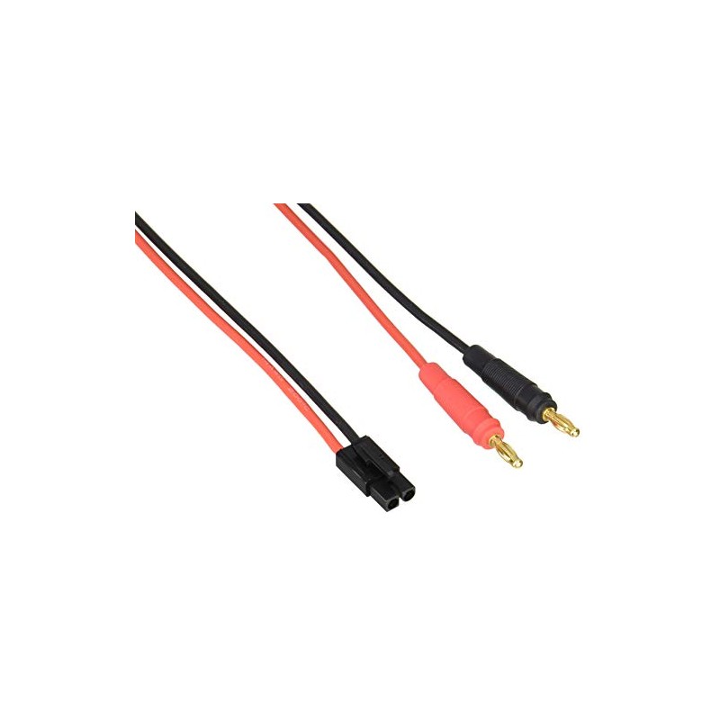 Square Charging Jack & Tamiya Male Black konekuta-ko-do (200 mm) SGC – 20 
