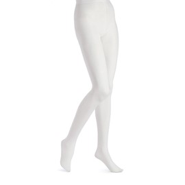 Butterfly EMEM Apparel Women's Ladies Plus Size Queen Opaque Footed Tights Fashion Hosiery Stockings White 6X