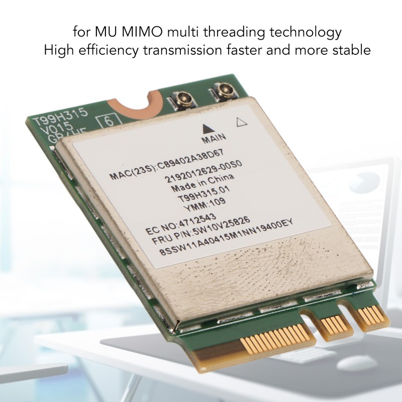 for MT7922 WiFi 6E Wireless Card NFA765 Chip Bluetooth 5.3