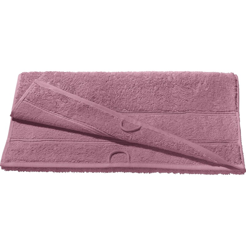 Erwin Müller Bath Towel Karlsruhe, mauve, 80x200 cm
