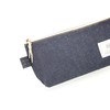 Luddite LDD-GPN-100 Gusset Pencil Case, Okayama Denim