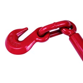 Aain® DI003A4 Heavy Duty Ratchet Chain Load Binder,3/8-1/2'' 4 Pack