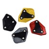 Midimttop Motorcycle Kickstand Plate Pad Extender Foot Side Stand Extension
