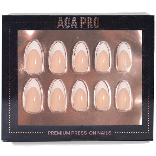 AOA Studio Pro Press-On Nails Luxe, durable, Reusable Nails, Perfect