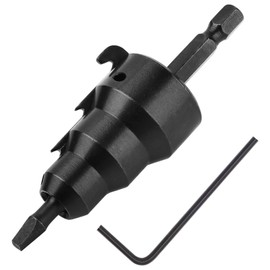 Valkynos Conduit Reamer, Pipe Reamer Tool with Improved Bit Retention, Reaming Screwdriver for 1/2-Inch, 3/4-Inch and 1-Inch Conduit Pipe, Deburring and Chamfering