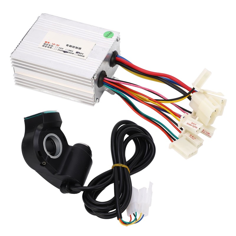 48V 500W Electric Bike Controller Thumb Throttle Set Electric Bicycle