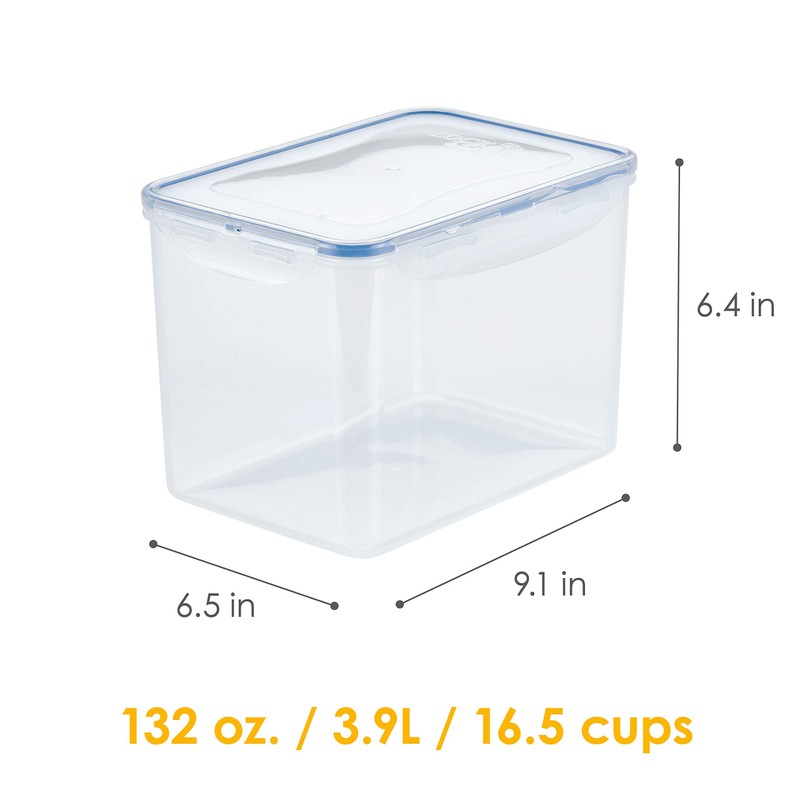 Rectangular 3.9ltr (234 x 165 x 165mm)