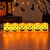 Halloween LED Candle Lights for Party Decor – 6-Piece Jack-O’-Lantern