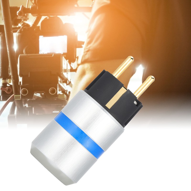 Monosaudio AC Power Plug Pure Copper 24K GoldPlated IEC Connector