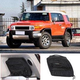 Aunginsy Car Rear Trunk Storage Organizer Box Compatible with Toyota FJ Cruiser 2007-2021 Rear Right Window Storage Organizer Bag Interior Storage Accessories (Right Side)