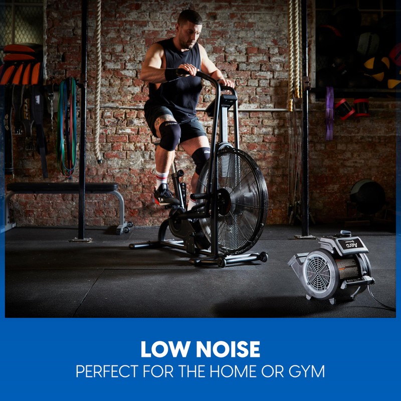 Vacmaster AM201R 3 Speed Floor Fan, 156W 550 CFM Air