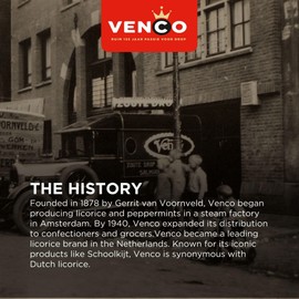 Venco Schoolkrijt Licorice Chalk Candy - School Chalk Licorice Sticks, White Crunchy Mint Coated Liquorice Candies with Soft Sweet Anise Filling, Original Dutch Licorice - Candy Bulk, 2.2 lbs Bag