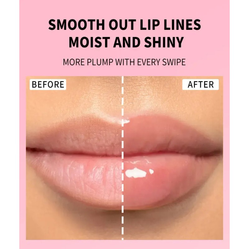 Set De Cuidado Labial Hidratante Glossy Liquid Lip Oil Gloss