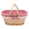 TOPBATHY Basket Baskets Wicker Baskets Woven Picnic Basket Decorative Basket