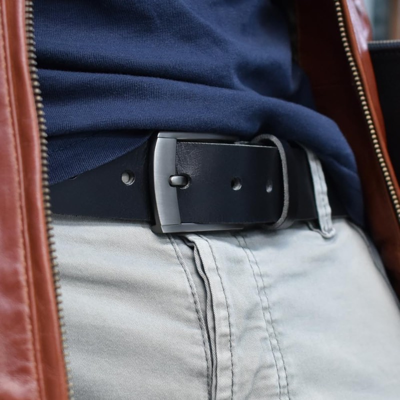 Fa.Volmer ® Buffalo Leather Belt for Men and Women /