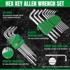 SK 9-Piece Allen Wrench Set, Star Hex Key Set, L-Shaped,