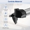 M METERXITY Set of 2 Forner Drill Bits for Carpentry