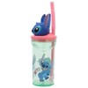 OM SUPPLIES Stitch 3D Figurine Cartoon Characters Reusable Tumbler Childrens