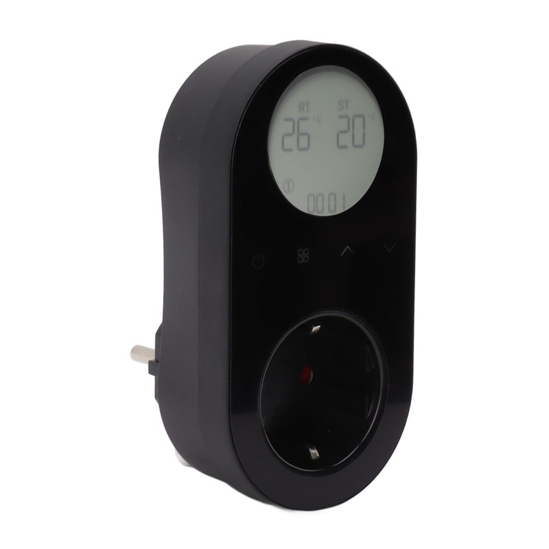 16A Plug Socket Digital Temperature Controller Heating Cooling Mode Smart