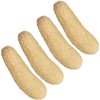 Loofah Espongiforme Orgánica 4 Pack 15‑20 cm – Esponja Natural