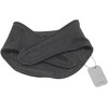 Dark Gray Neck Supporter with Cairo Pocket, Cold Protection, Neck