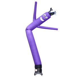 LookOurWay Air Dancers Inflatable Tube Man Attachment, 10-Feet, Purple (No Blower)