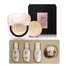 The Who Cheonyuldan Hwayul Signature Cushion Special Project (main product 13g + refill 13g) + Cheonyuldan 4-piece kit No. 21 / 더후 천율단 화율 시그니처 쿠션 스페셜 기획 (본품13g+리필13g)+천율단 4종키트 21호