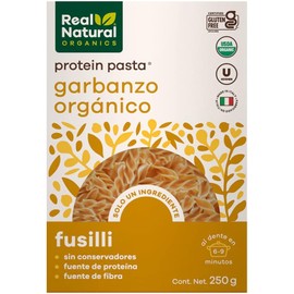 Real Natural, Protein Pasta Garbanzo, 250 Gramos
