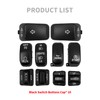 Hand Controls Switch Housing Caps Compatible with 1996-2013 Harley Touring