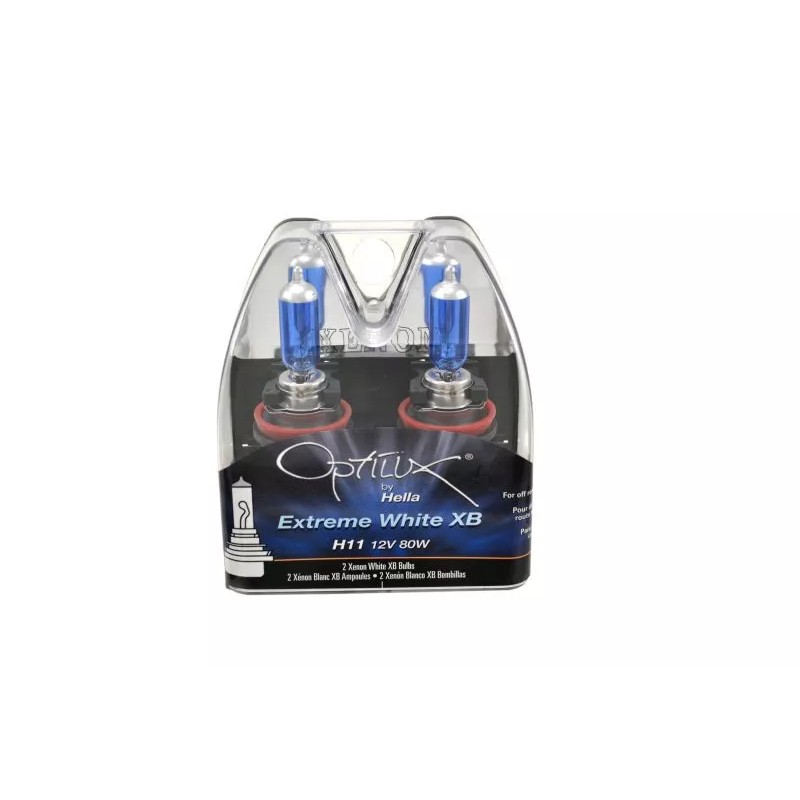Hella Optilux XB For Extreme Type H11 12V 80W Blue