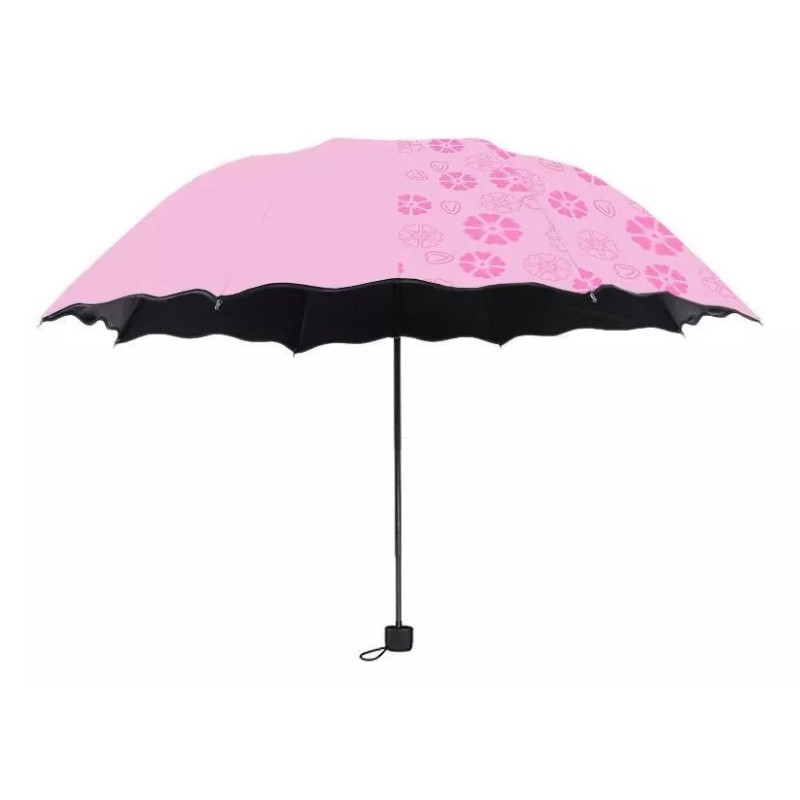 Dasore 12paraguas Magico Sombrilla Que Cambia D Color Con La