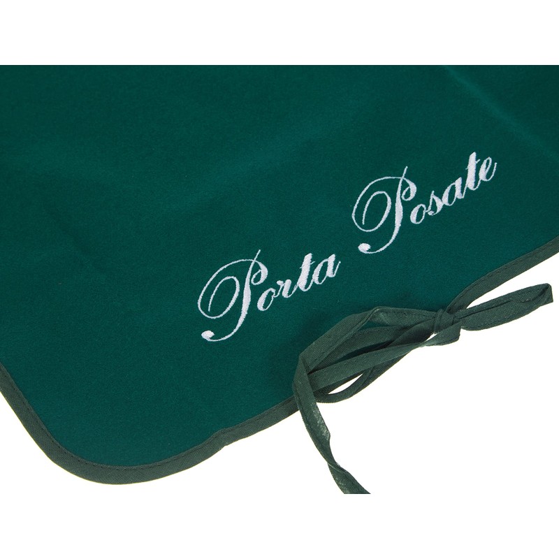 Magie di Casa Green cloth cutlery holder unique