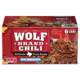 Wolf Brand "No Bean" Chili 15oz., 6pk.